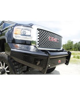 Fab Fours GM11-S2861-1 Black Steel Front Ranch Bumper