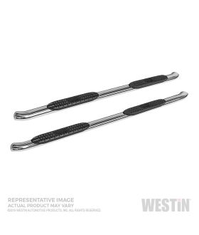 Westin 21-24120 PRO TRAXX 4 Oval Nerf Step Bars Cab Length