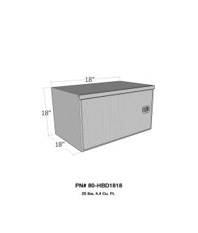 Westin 80-HBD1818 Brute HD Under Body Tool Box