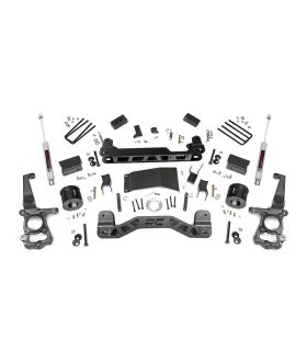 Rough Country 55530 4 Inch Lift Kit | Ford F-150 4WD (2015-2020)