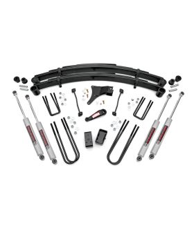 Rough Country 49330 6 Inch Lift Kit | Rear Blocks | Ford Super Duty 4WD (1999)