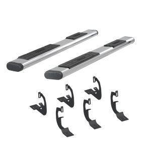 ARIES 4444038 The Standard 6 in. Oval Nerf Bar w/Mounting Brackets