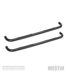 Westin 23-0975 E-Series Round Step Bar Cab Length