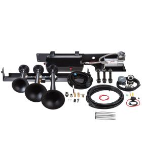 Kleinn Automotive Air Horns VELO-730 Train Horn And Onboard Air System w/Horn