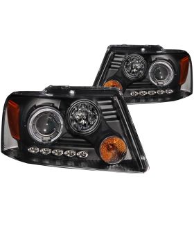 Anzo USA 111204 Projector Headlight Set w/Halo