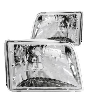 Anzo USA 111036 Crystal Headlight Set