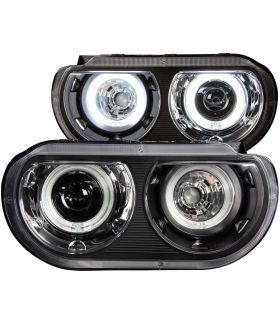 Anzo USA 121308 Projector Headlight Set w/Halo