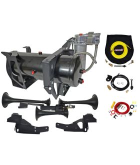 Kleinn Automotive Air Horns GMHD-734 Train Horn And Onboard Air System w/Horn