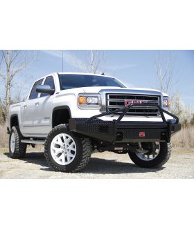 Fab Fours GM07-K2162-1 Black Steel Front Ranch Bumper