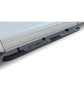 Raptor 1601-0335B Stainless Steel Black OE Style Curved Oval Step Tube