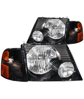 Anzo USA 111071 Crystal Headlight Set