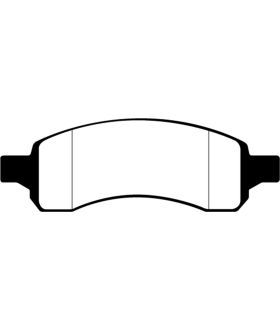 EBC Brakes DP61761 EBC 6000 Series Greenstuff Truck/SUV Brakes Disc Pads