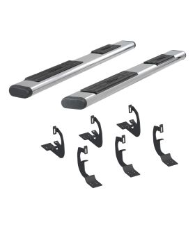 ARIES 4444039 The Standard 6 in. Oval Nerf Bar w/Mounting Brackets
