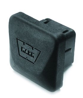 Warn Industries 37509 Fits 2 Inch Receiver Square Black Rubber