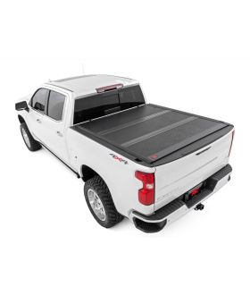 Rough Country Hard Low Profile Bed Cover Chevy/GMC Sierra/Silverado1500 (19-25) 5 Ft Bed