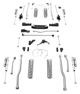 Rubicon Express JK4445R Extreme Duty 4-Link Long Arm System w/Shocks