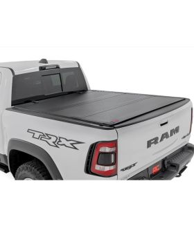 Rough Country Hard Tri-Fold Flip Up Bed Cover Ram 1500 (19-25)/1500 TRX (21-25)